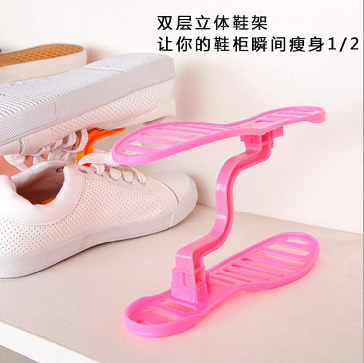 1pcs Shoe Rack Plastic Shoe Storage holder rack shelf storage dropship Living Room Furniture modern new Creative fashion