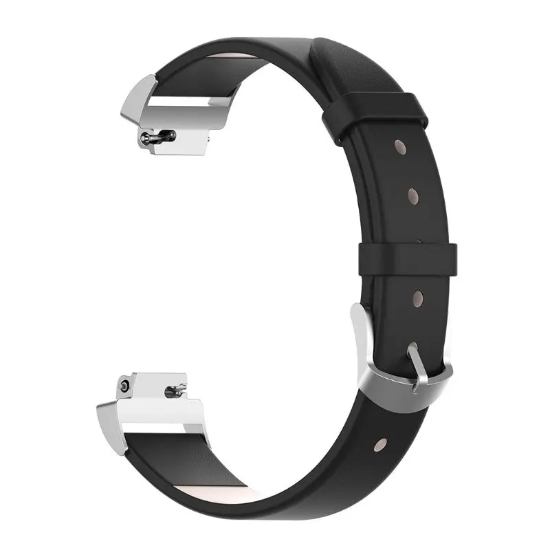 

Adjustable Genuine Leather Watchband Wrist Strap Bracelet Replacement for Fitbit Inspire/Fitbit Inspire HR Fitness Trackers Smar