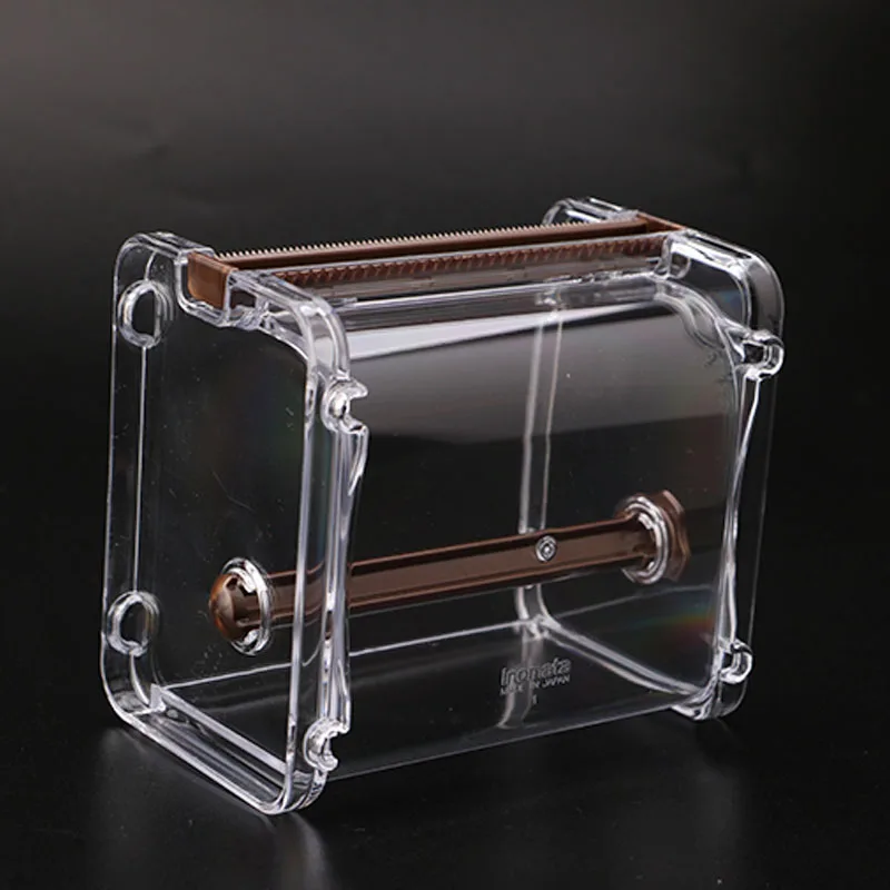 

New Hot Sale 1 Layer Washi Tape Dispenser Storage Case Masking Tape Organizer Washi Tape Holder Cutter Tape Cutting Box BS
