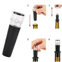 Красное вино вакуумная сохраняющая свежесть Бутылка пробка консервант герметик пробка с воздушным насосом герметик пробки инструменты вина вакуумная пробка