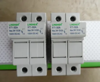 

Fuse base : Lindner STI-32-2 32A 1000V DC/AC 2P/2P 10*38