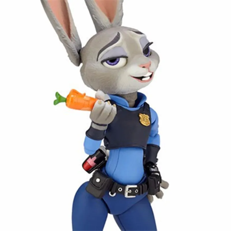 

Zootopia Rabbit Judy Hopps Figures Model Movable Cartoon PVC Zootropolis Action Figure Collectible Model toys for children Gifts
