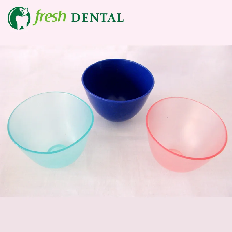180PCS Dental Mixing Bowl reconcile bowl rubber bowl cleaning can be repeated Dental Lab