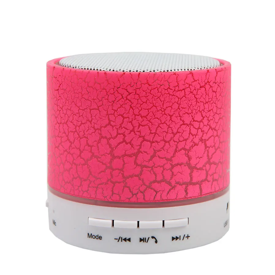 Hot Sell Car electroinc Portable Bluetooth Speaker usb LED Light