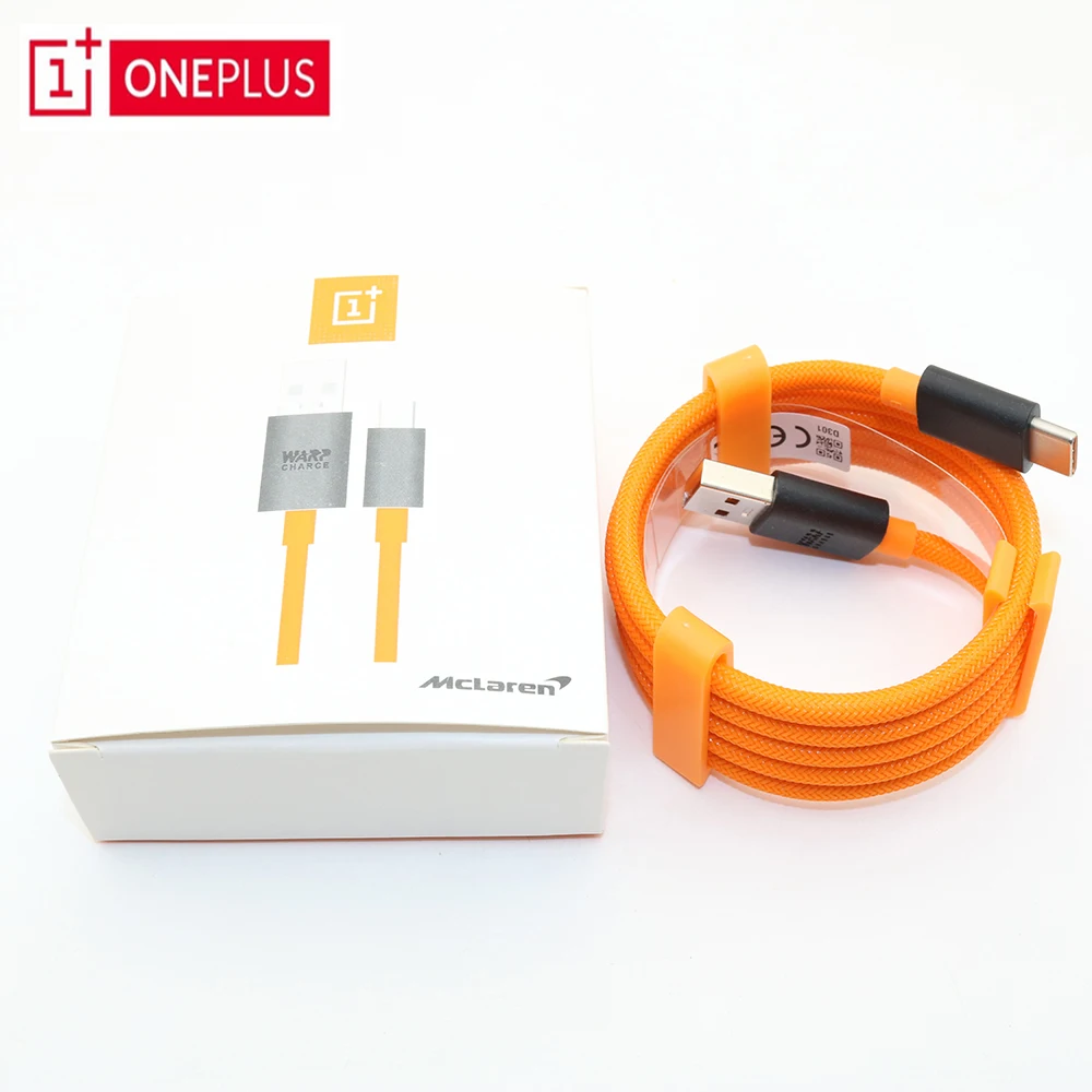 

Original One plus 7 Cable Warp Dash Charge Mclaren Dash Data Cable 5V 4A 100CM Fast charging line for Oneplus 6t 6 5t 5 3t 3