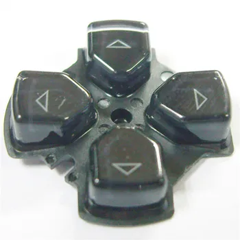 

50 set/pair Black Left & Right Buttons Key Pad Set Repair Replacement for Sony PSP3000 Slim Console
