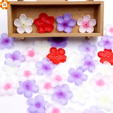 500 шт симуляция вишни лепестки цветов на День святого Валентина лепестки роз свадебные искусственные цветы для украшения дома свадьбы