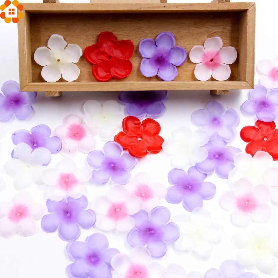 500pcs Simulation Cherry Blossom Petals Rose Petals Wedding Petals Fake