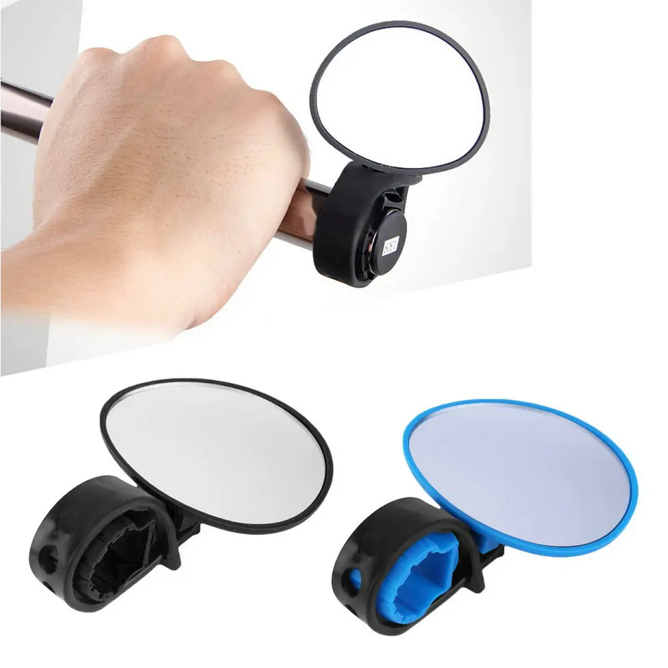 

Bike Bicycle Cycling Universal Adjustable Rear View Mirror Handlebar Rearview Mirror bike accessories Flexible Safety Rearview