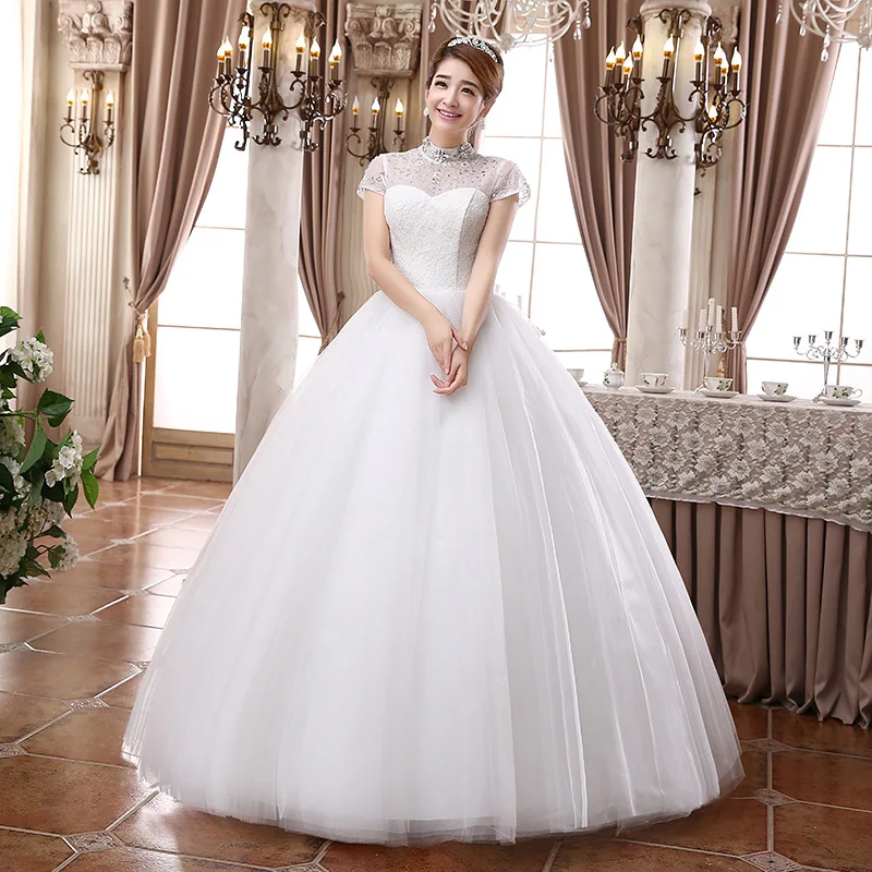 Popular Turtleneck Wedding Dresses-Buy Cheap Turtleneck Wedding Dresses