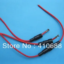 200 шт. 5x20 мм Держатель предохранителя в линии тип винта с проводом