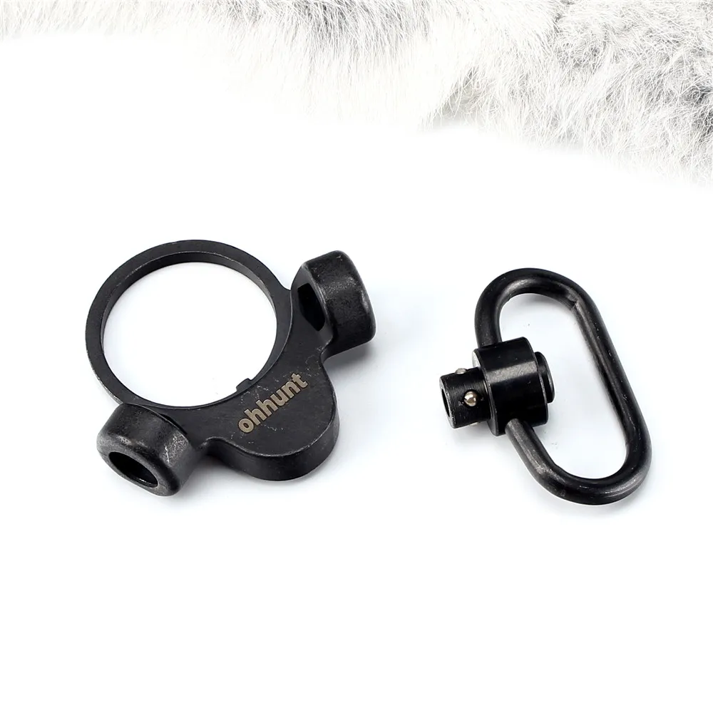 ohhunt Push Button 2 Position Quick Detach Release Sling Swivel Mount Adapter for M4 M16 Carbine Rifle Hunting Gun Accessories (6)