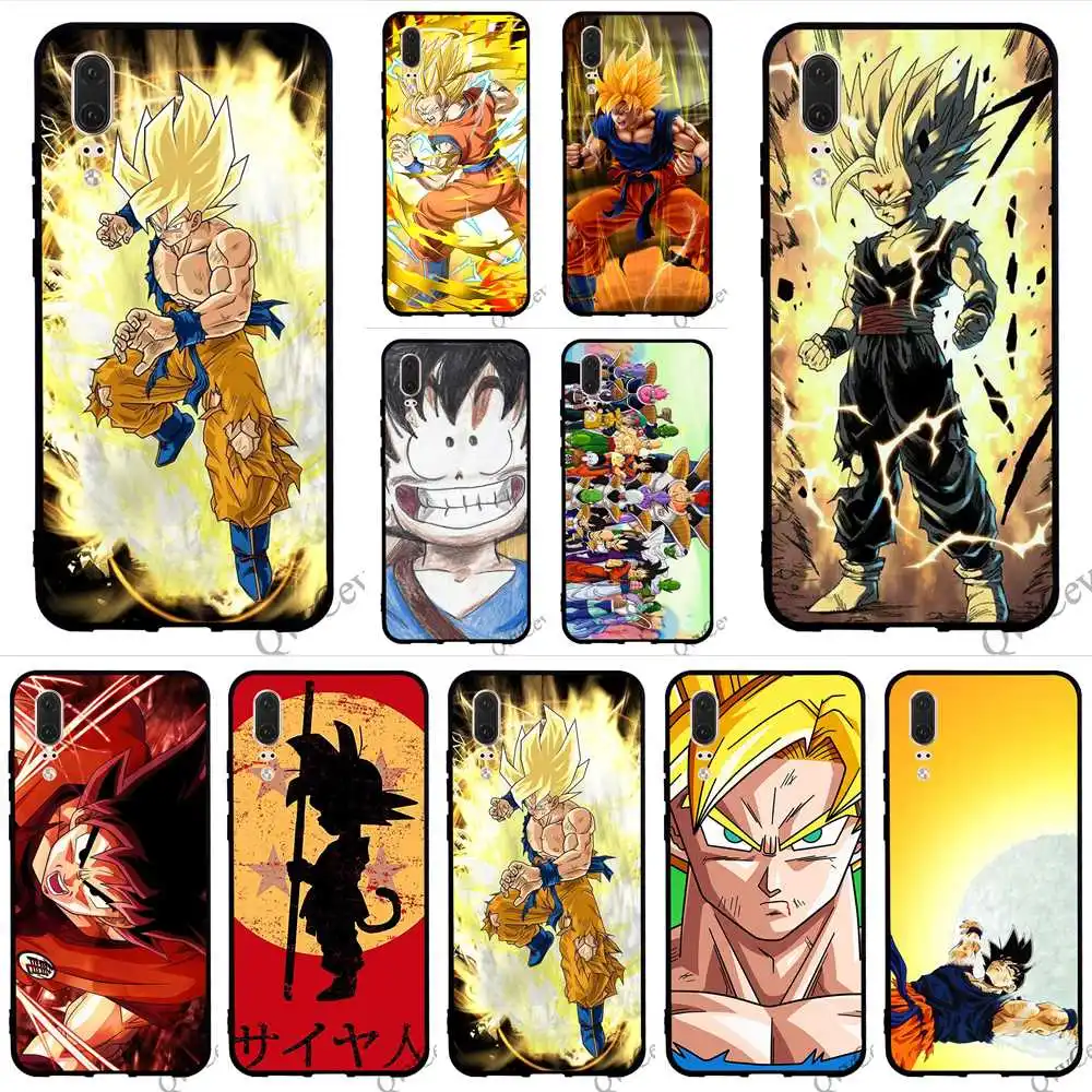 

Fashion Dragon Ball DragonBall z goku Phone Cover for Huawei P10 Case P8 P20 Pro P9 Lite Mini P Smart Mate 10 20 Covers
