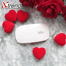 6 Вт SUNmini, USB Светодиодная лампа для ногтей свет Портативный светодиодный лак для ногтей гель покрытые лаком ногти искусство инструменты Красота салон красочные 45/60 s таймер