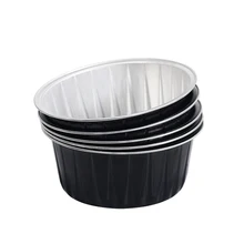 10 шт. 30 г плавильная чаша с воском круглая черная алюминиевая фольга удаление волос горячая пленка гранула твердого парафина воском чаша инструменты депиляционный воск