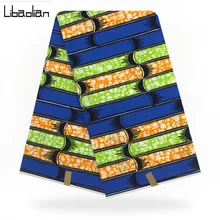 Отличный дизайн настоящий воск батик принты ткань, Высококачественная африканская набивная ткань хлопок 6 ярдов/шт F904-15