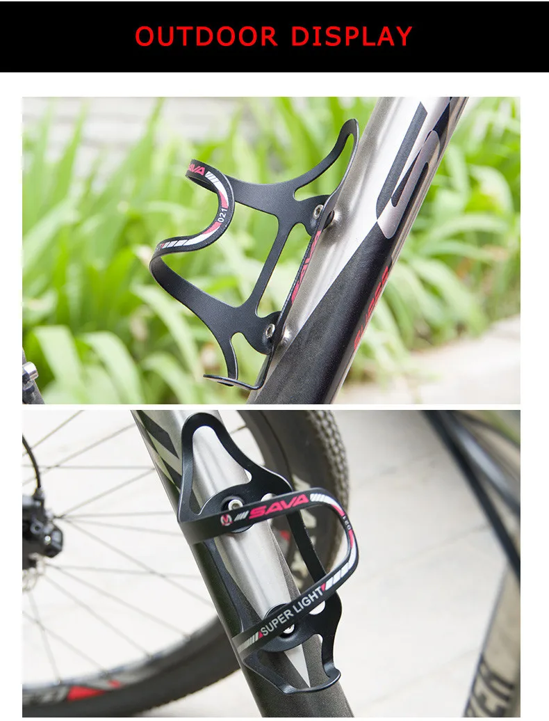 Adjustable Aluminum Alloy Water Bottle Holder For Bike Mountain Road Bicycle US