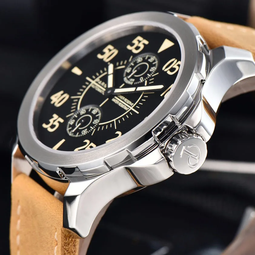 2017-Automatic-Watch-Men-Parnis-43mm-Mechanical-Wrist-Watch-Power-Reserve-Auto-Date (1)