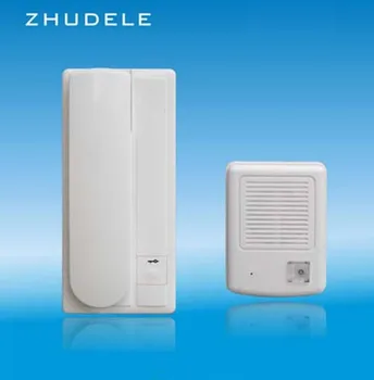 

ZHUDELE ZD-3208 Safe&Comfortable Home Interphone Audio Doorbell ,2- wire audio intercom system unlock function