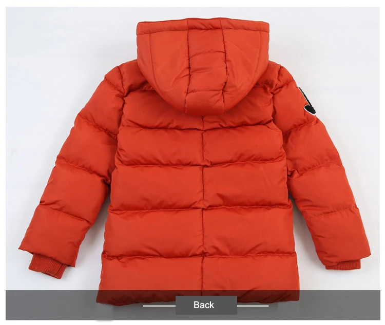 Зимнее пальто для мальчиков; парки; Новинка года; теплая детская куртка с капюшоном для мальчиков; зимняя верхняя одежда для детей-подростков; От 4 до 12 лет