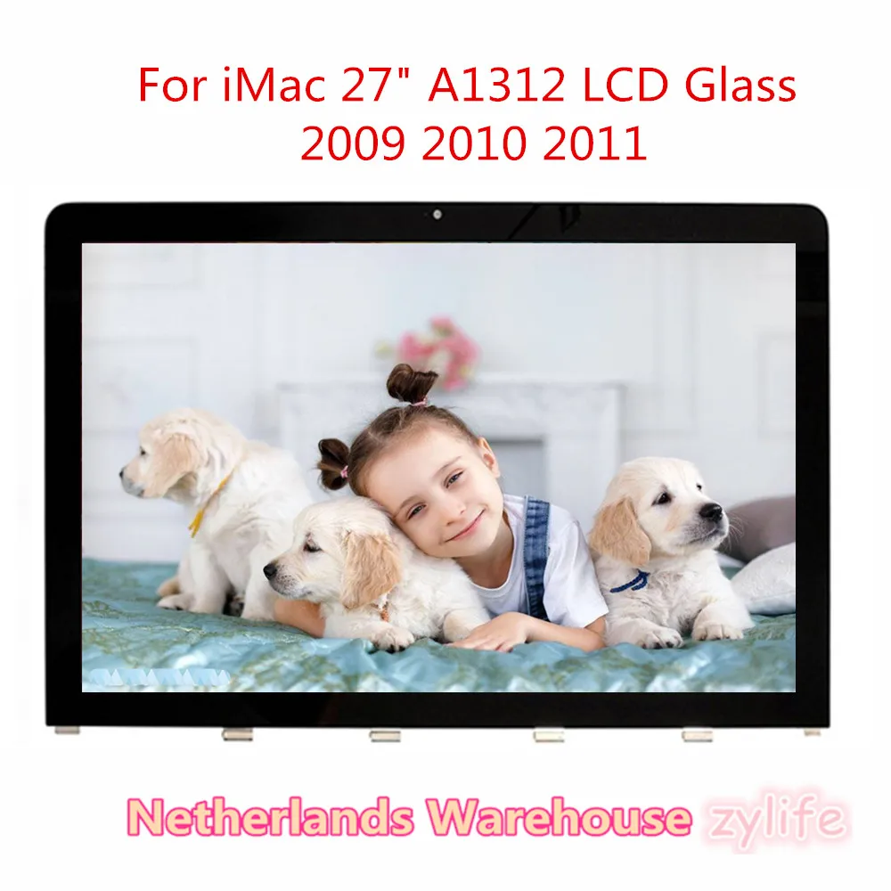 Dai Paesi Bassi Nuovo Vetro Frontale Lcd A1312 Per Imac 27 "A1312 Vetro Schermo Lcd 2009 2010 2011 810-3234 810-3531 810-3557