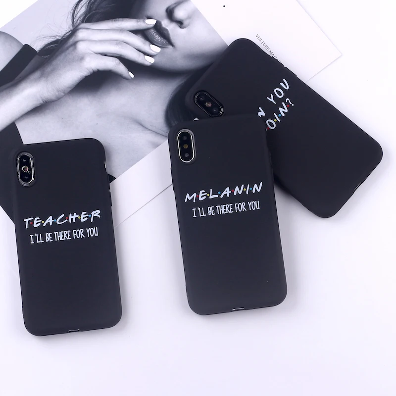 

TV Show Friends Rachel Monica Latinas Sisters Melanin Soft Silicone Candy Case Coque For iPhone 11 6 5S 8 8Plus X XS Max 7 7Plus