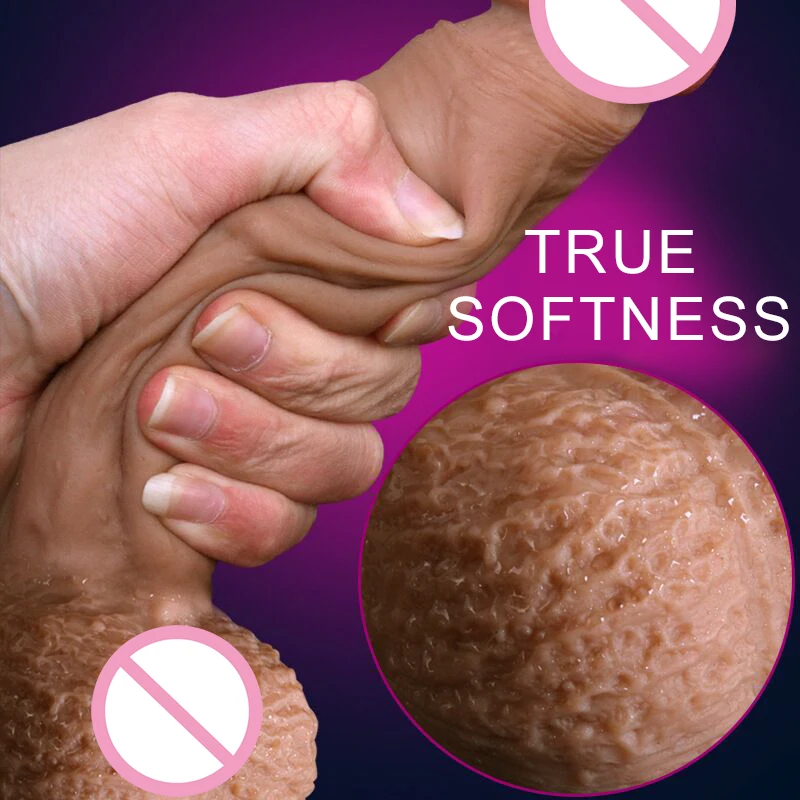 Hot Silicone Vibration Dildo Realistic Suction Cup Dildo Male Artificial Penis Dick Female Masturbator Adult font