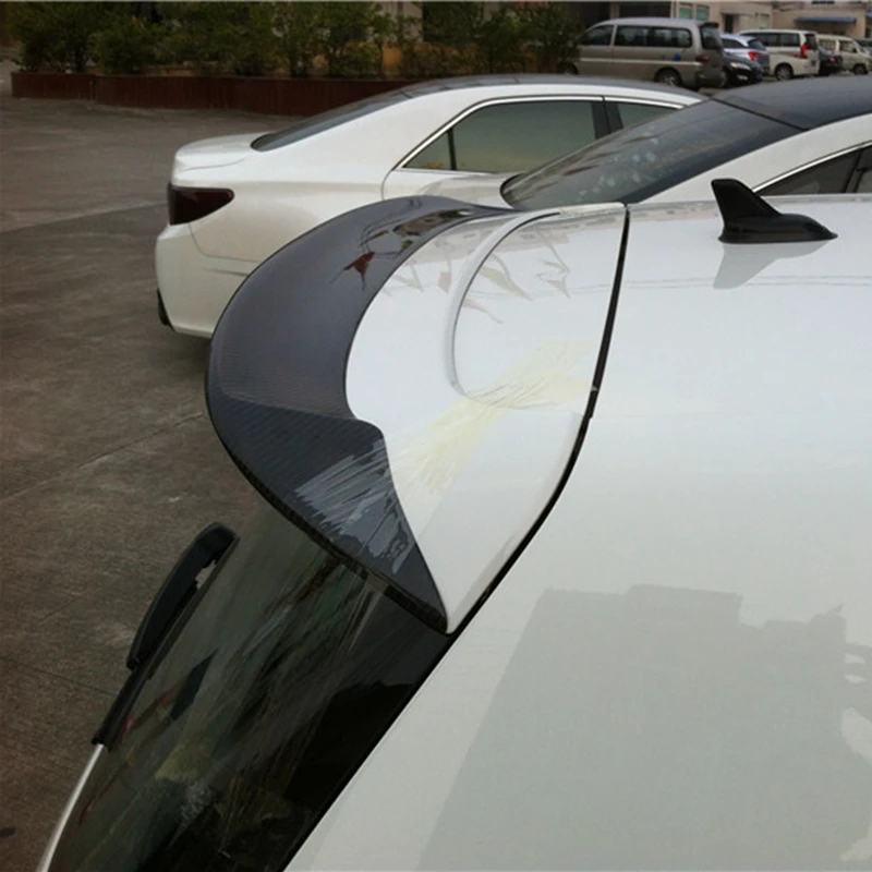 Задний спойлер на крыло, крышу для губ подходит для VW Golf 6 MK6 VI GTI& R20 углеродное волокно 2010-2013 OSIR стиль(только GTI R20