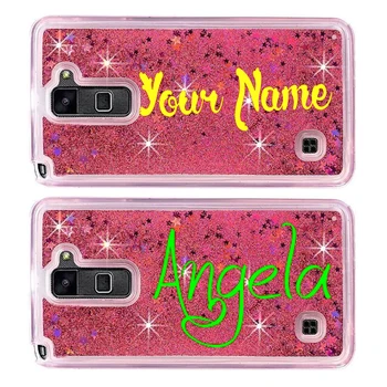 

For LG STYLO 4 3 2 plus stylus 2 3 glitter case customized for LG G7 Q8 V20 V30 V40 sand case DIY for LG k4 K7 K8 2017 K10 2018