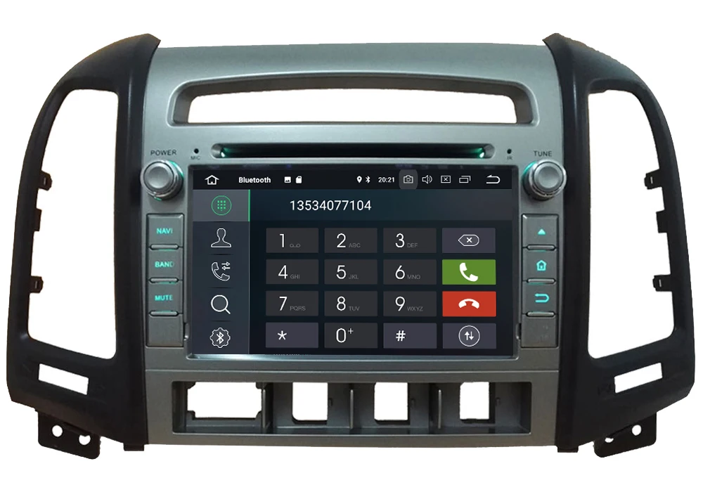 Clearance KLYDE Octa Core Android 8.0 7.1 4GB RAM 32GB ROM 4G WIFI Car DVD Multimedia Player Radio For Hyundai SANTA FE 4 Hole 2006-2011 3