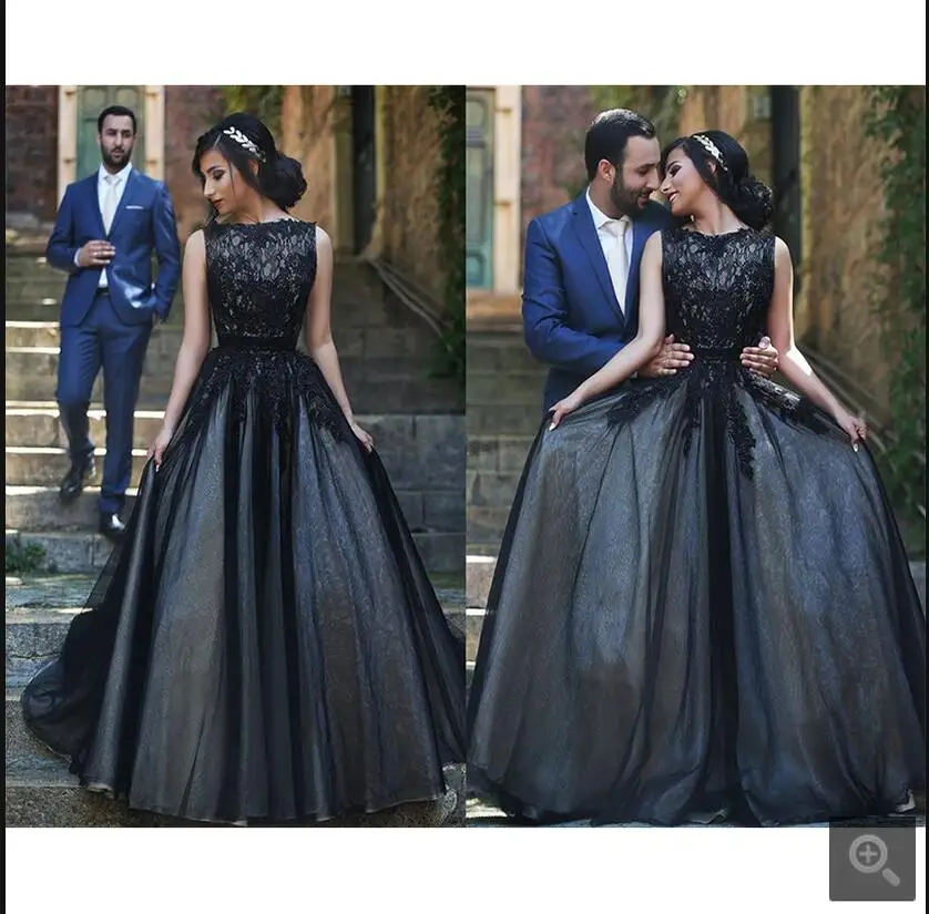 ^Cheap Vestido De Festa 2016 black lace Long prom Dress sleeveless formal ball gown princess puffy prom gowns best selling ^Cheap Vestido De Festa 2016 black lace Long prom Dress sleeveless formal ball gown princess puffy prom gowns best selling