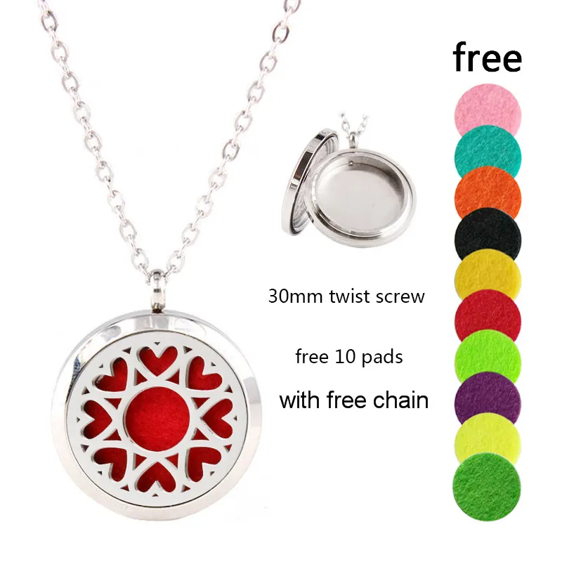 Free with Chain as Gift! 30MM Screw Silver 316L Stainless Steel
