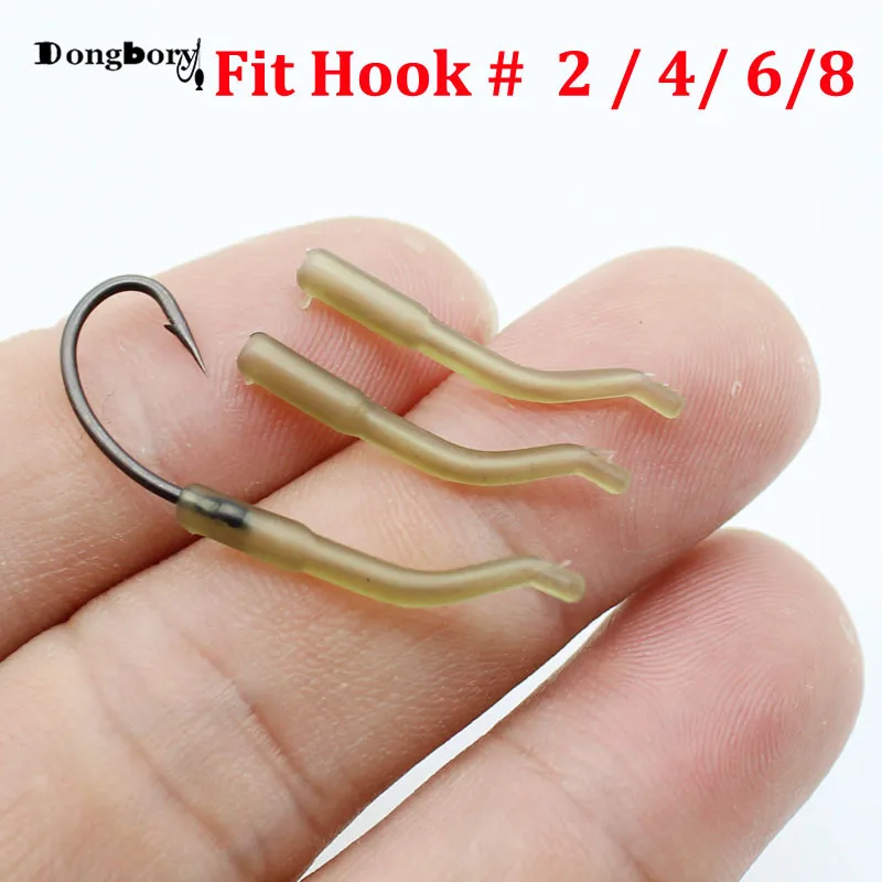 

1000 X Rig Line Aligner Hook Sleeve Translucent Green Carp Fishing Terminal Tackle End Equipment Wholesales