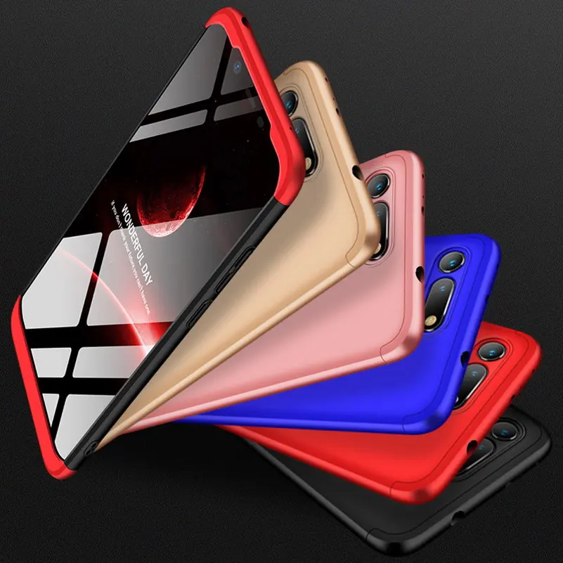 cute huawei phone cases 3-in-1 full Protective Case For Huawei Honor view 20 Case Full Body case Back Cover For Huawei Honor v20 view20 Hard Phone Case huawei phone cover