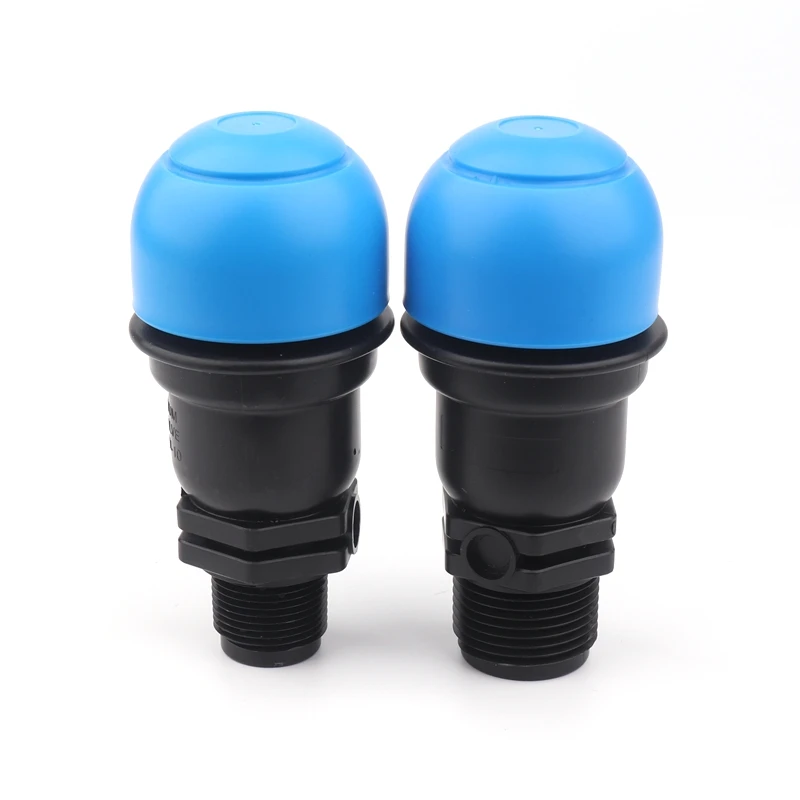 

1pc 3/4" 1"Male Thread Micro Intake Exhaust Valve Greenhouse Drip Irrigation System Automatic Air Atmospheric Pipe Valve