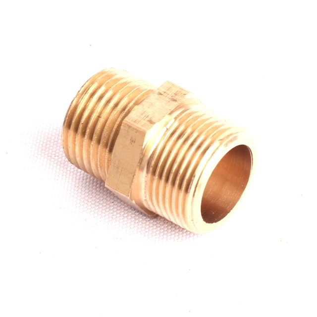 1Pc M22 - 1/2 Hüvelykes Férfi Szál Sárgaréz Adapter És Illesztési Nyomás Mosó Konverter Csatlakozó - Image 3