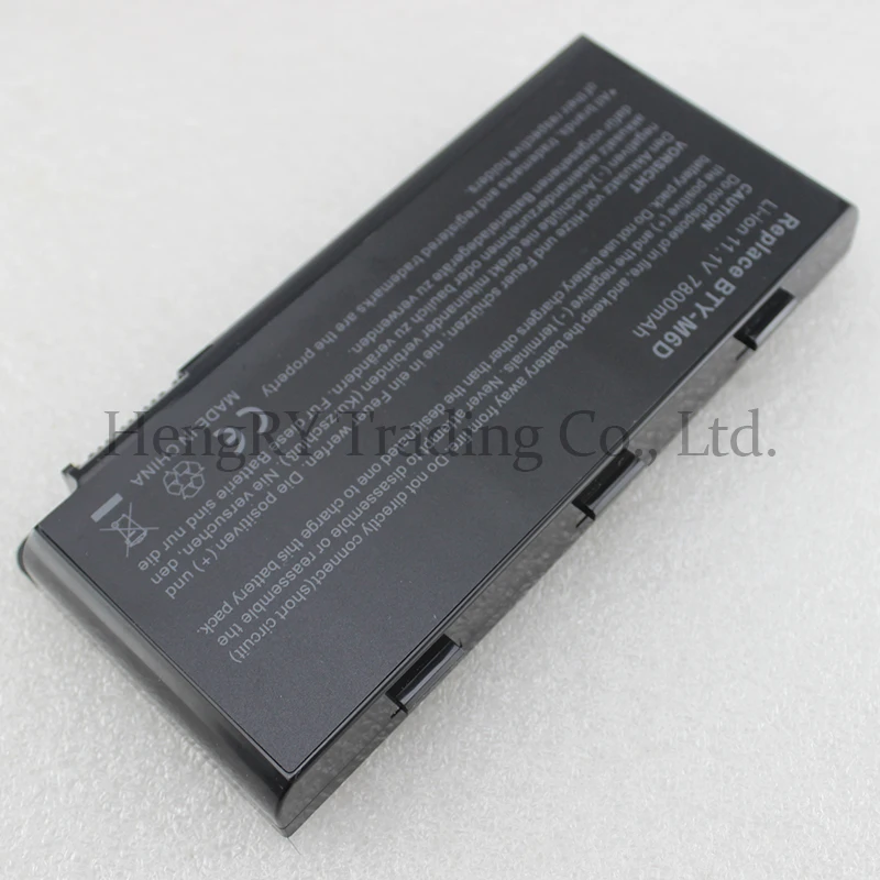 Cpmanc 7800mah Células de Bateria do Portátil para Msi Bty-m6d Gt783h Gx660 Gx660dx Gx70h Gx780r Gt70 Gt760 Gt60 7800mah - Imagem 5