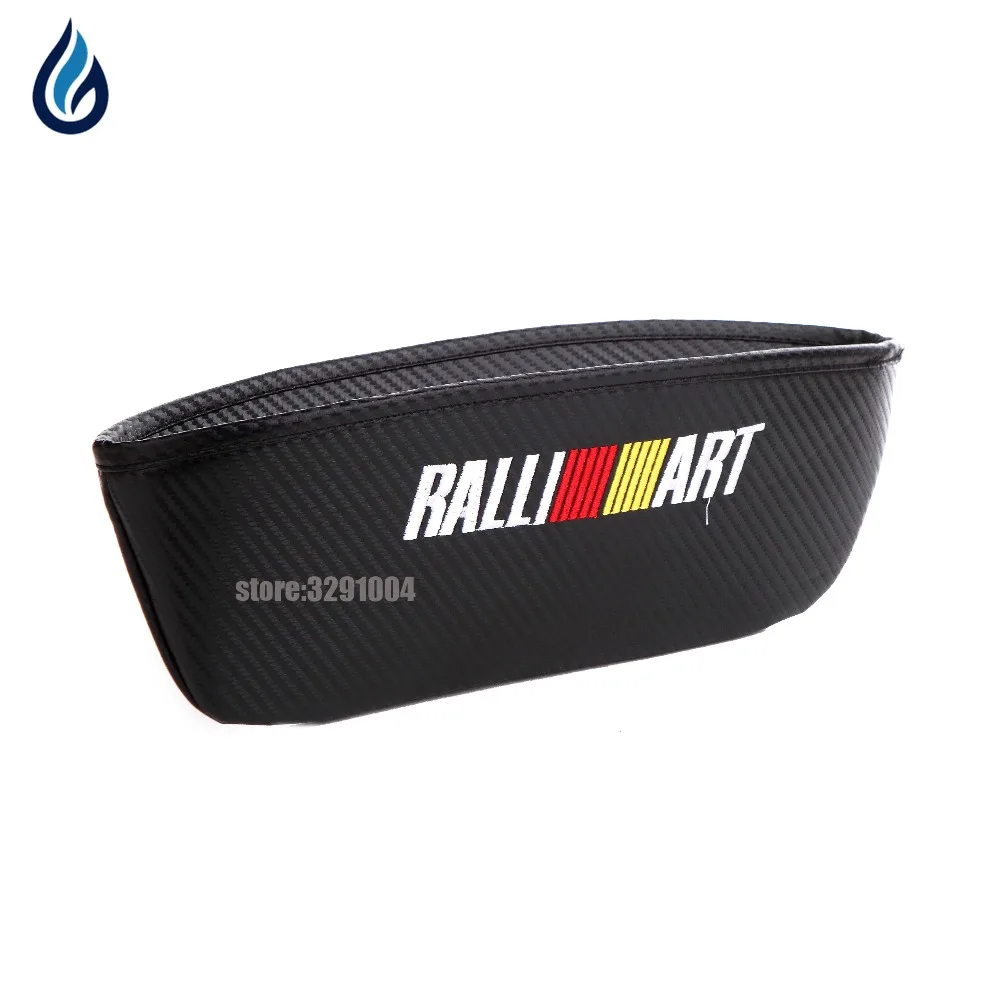 Автомобильный Catch Box Seat Gap Slit Pocket Holder органайзер для хранения Mitsubishi RALLIART ASX Lancer Pajero