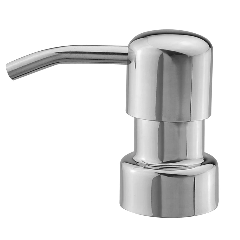 Stainless Steel Kitchen Sink Countertop Soap Dispenser,3.15Inch Threaded,17OZ 