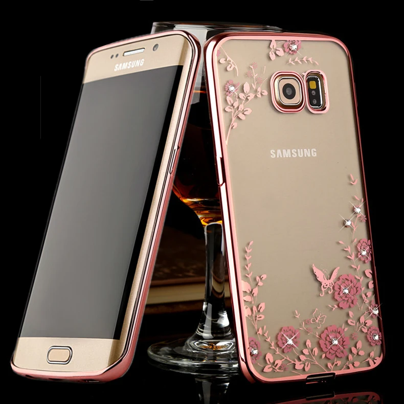 ТПУ силиконовый гелевый резиновый чехол Гибридный Бампер для Samsung Galaxy S7 S6 Edge S5 S4 Neo