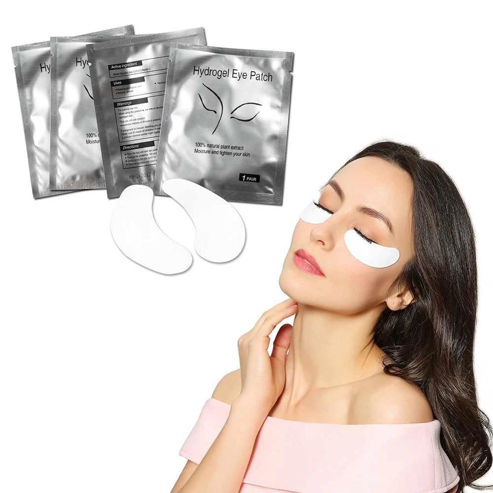 

50/100 Pairs Lashes Paper Patches False Eyelash Extension Eye Tips Stickers Make Up Tools Grafted Lashes Paper Patches Eye Pads