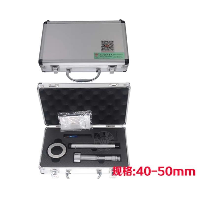 

40-50mm Three-point internal Micrometers three point inside micrometer 40-50mm Gauge Measurement Tool