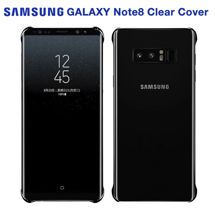 

SAMSUNG Original Shockproof Phone Case Soft Shell for Samsung Note 8 N9500 N950F SM-N950F NOTE8 Stealth TPU Mobile Phone Cover