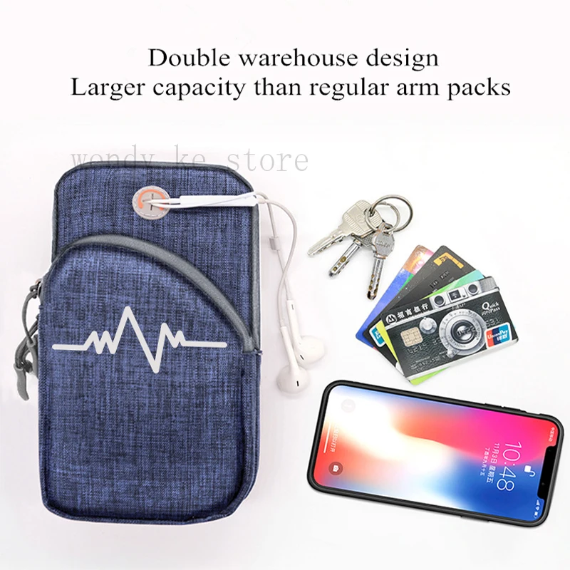 

Armband For Size 4'' 4.5'' 4.7'' 5'' 5.5'' 6'' inch Sports Cell Phone Holder Case For iphone Huawei Samsung Xiaomi Phone On Hand