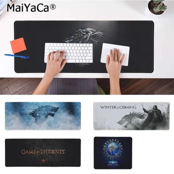 

MaiYaCa Boy Gift Pad Game Of Thrones Large Mouse pad PC Computer mat Free Shipping Large Mouse Pad Keyboards Mat