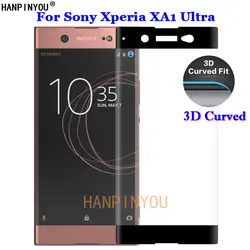 Для sony Xperia XA1 Ultra/двойной G3212 G3221 G3223 6,0 "3D Полный Охват Изогнутые защитная пленка из закаленного стекла 9h для экрана пленка