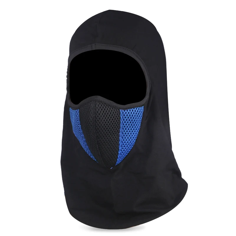 Зимняя мужская мотоциклетная полная маска для лица Открытый мотоциклетный шлем капюшон Лыжная Балаклава теплая маска Ветрозащитная маска для лица щит велосипедные головные уборы - Цвет: Model 2