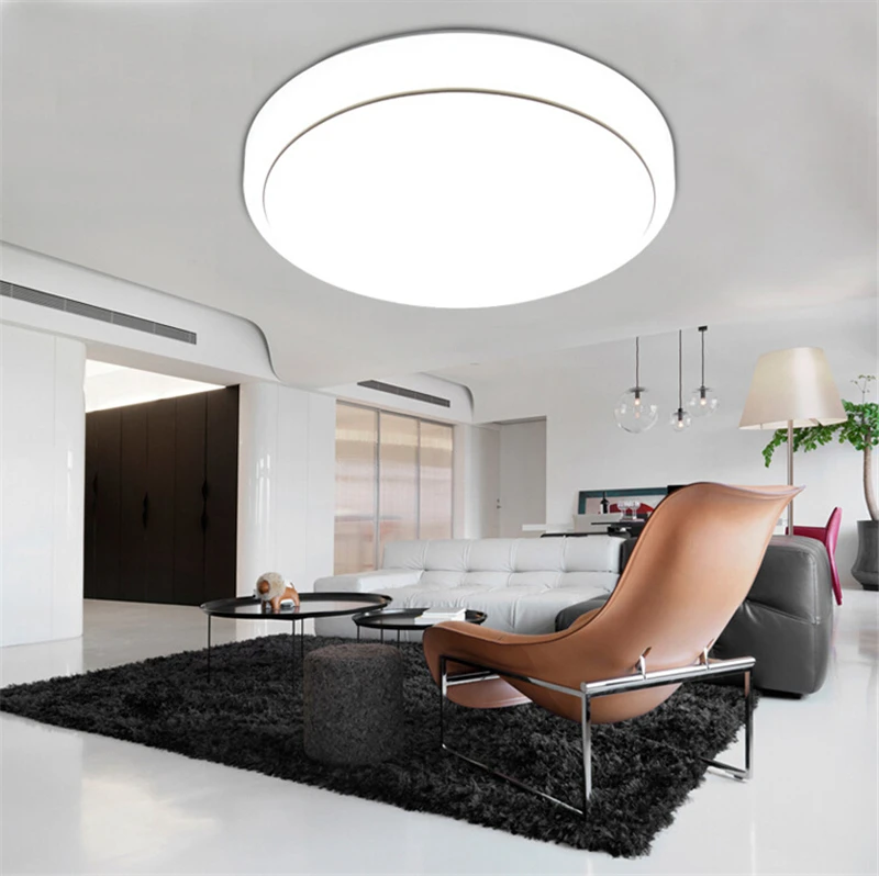 LED Ceiling Lamps Design Creative Geometry Circular luminaria Living Room Aisle balcony lampe plafond chambre Ceiling Light