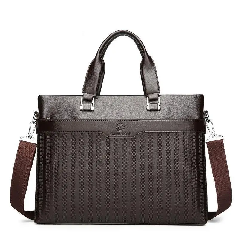 

Men's Casual Handbag Embossing Trade Business Male Bag Single Shoulder Oblique Spanning Computer Bag