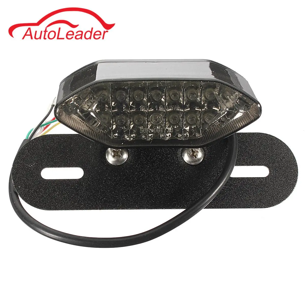 

Motorcycle Quad ATV 16 LED Tail Light Turn Signal Indicator License Plate Lamp